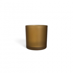 COPO PARA VELA 265 ML/ 200 GRS AMBAR FOSCO - PECA