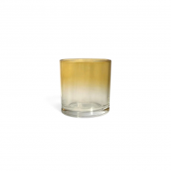 COPO PARA VELA 265 ML/ 200 GRS AMBAR 225 DEGRADE
