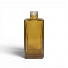 FRASCO SQUARE 250 ML AMBAR 225 R 28/4140
