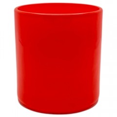 COPO PARA VELA 265 ML/ 200 GRS VERMELHO