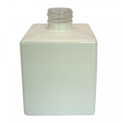 FRASCO CUBO 250 ML R 28/410 BRANCO BRILHO