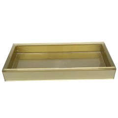 Bandeja Dourado Perolado 10x20