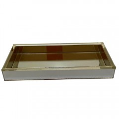 Bandeja WL Rose Espelhada 10x20