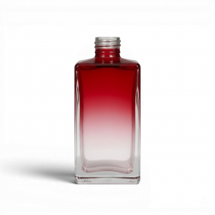 FRASCO SQUARE 250 ML R 28/410 VERMELHO DEGRADE