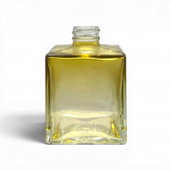 FRASCO CUBO 250 ML R 28/410 AMBAR 225 DEGRADE