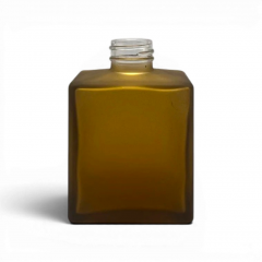 FRASCO CUBO 250 ML R 28/410 AMBAR FOSCO