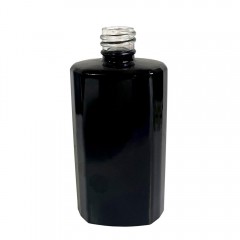 FRASCO QUADRADO 65 ML R 18/415 PRETO BRILHO