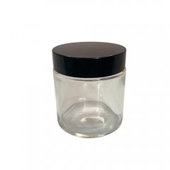 POTE COSMETICO FT 100 GRS C TP PLASTICA PRETA - PECA