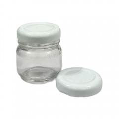 POTE GELEINHA 40 GRS COM TAMPA METAL BRANCA