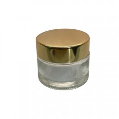 POTE COSMETICO FT 50 GRS C TP ALUMINIO OURO - PECA