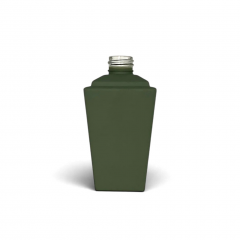 VIDRO TRAPEZIO DE 250 ML R 28/410 VERDE MILITAR