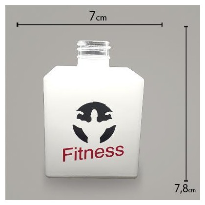 Frasco Cube Fitness 250ml