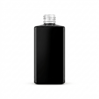 Frasco Square Preto 250ml