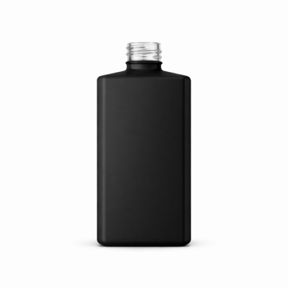 Frasco Square Preto Fosco 250ml