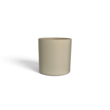 COPO PARA VELA 265 ML/ 200 GRS BEGE FOSCO