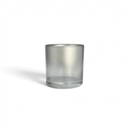COPO PARA VELA 265 ML/ 200 GRS PRATA DEGRADE - PECA