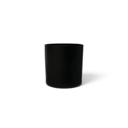 COPO PARA VELA 265 ML/ 200 GRS PRETO BRILHO