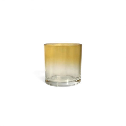 COPO PARA VELA 265 ML/ 200 GRS AMBAR 225 DEGRADE