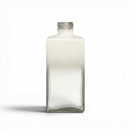 FRASCO SQUARE 250 ML R 28/410 BRANCO DEGRADE