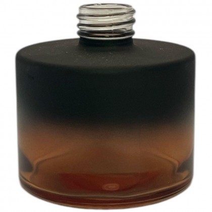 FRASCO PICOLO 240 ML R 28/410 PRETO FOSCO COM ROSE