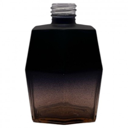 FRASCO DIAMANTE 250 ML R 28/410 PRETO FOSCO COM ROSE
