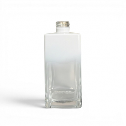 Frasco Square Branco Degradê 350ml
