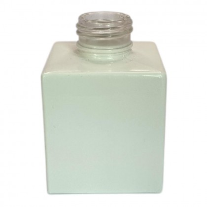 FRASCO CUBE 100 ML R 28/410 BRANCO BRILHO