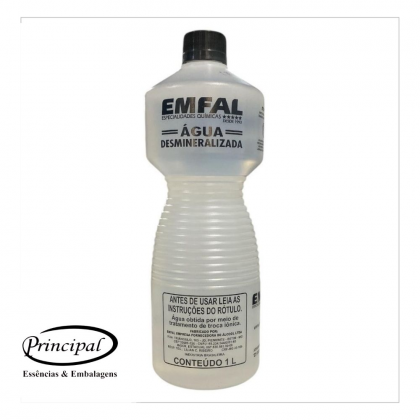 ÁGUA DESMINERALIZADA EMFAL 1L