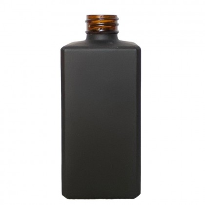 Frasco Square Preto Fosco 250ml