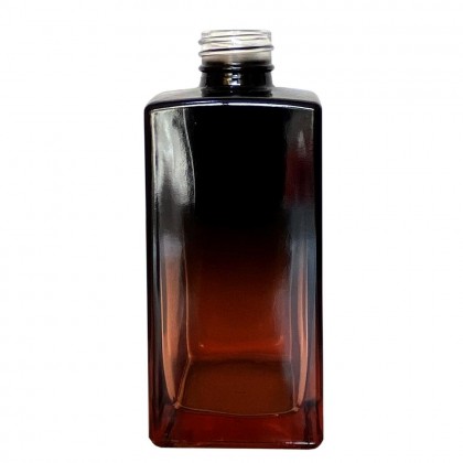 Frasco Square Preto e Rosê 250ml