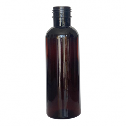 Frasco Pet Cilíndrico Ambar 120ml