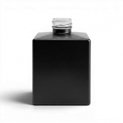 FRASCO CUBO 250 ML R 28/410 PRETO BRILHO