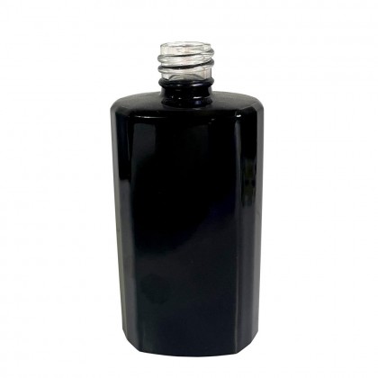 FRASCO QUADRADO 65 ML R 18/415 PRETO BRILHO