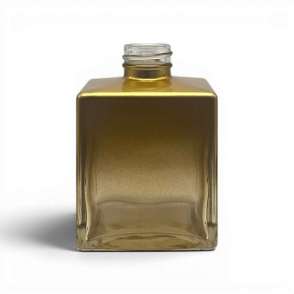 FRASCO CUBO 250 ML R 28/410 DOURADO NEW