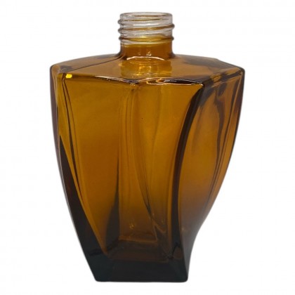 FRASCO ELEGANCE 200ML R 28/410 MARROM C DOURADO