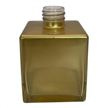 FRASCO CUBO 250 ML R 28/410 DOURADO NEW