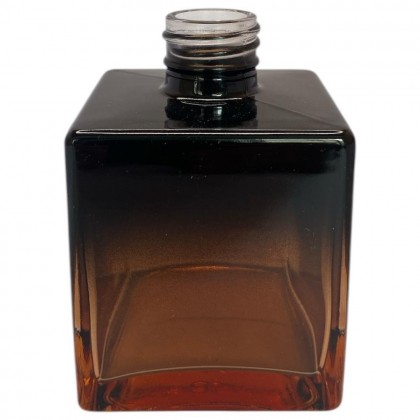 FRASCO CUBE GN 250 ML R 28/410 PRETO COM ROSE