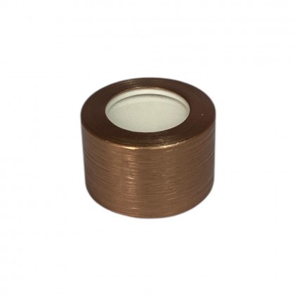 TAMPA METAL LUXO COM FURO COBRE R 28/410