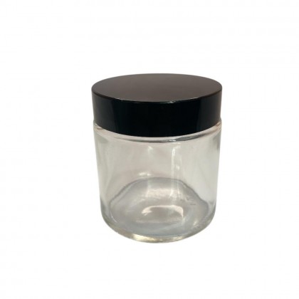 POTE COSMETICO FT 100 GRS C TP PLASTICA PRETA - PECA
