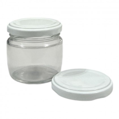 KIT POTE CONSERVA 130 GRS C TP METAL BRANCA 63 - PECA