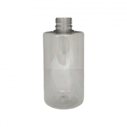 FRASCO PET CIL RETO DE 350 ML BX R 28/410 CRISTAL - PECA