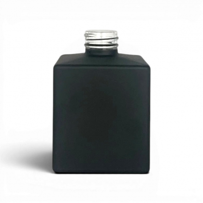 FRASCO CUBO 250 ML R 28/410 PRETO FOSCO