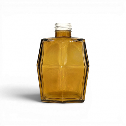 FRASCO DIAMANTE 250 ML R 28/410 AMBAR 225