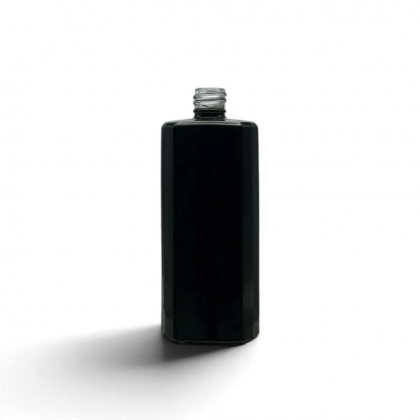 FRASCO QUADRADO 100 ML R 18/415 PRETO BRILHO