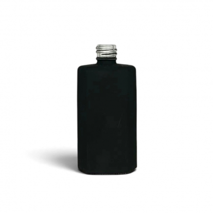 FRASCO QUADRADO 65 ML R 18/415 PRETO FOSCO