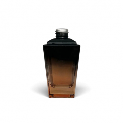VIDRO TRAPEZIO 250 ML R 28/410 PRETO COM ROSE