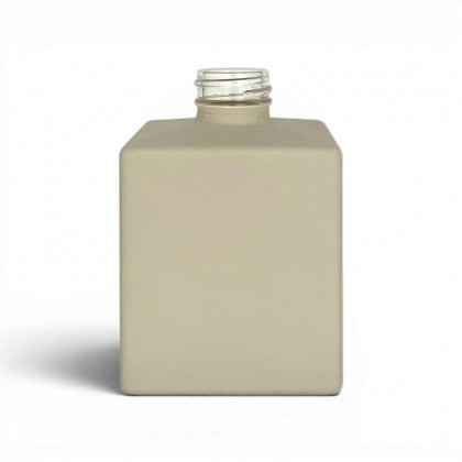 FRASCO CUBO 250 ML R 28/410 BEGE FOSCO