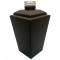 VIDRO TRAPEZIO 250 ML R 28/410 PRETO FOSCO