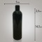FRASCO PET CILINDRICO 240 ML R 24/415 PRETO