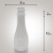 Frasco Pet Garrafinha Cristal 60ml